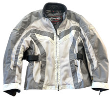 Olympia Moto Sports Gray Black Cordura Fabric...