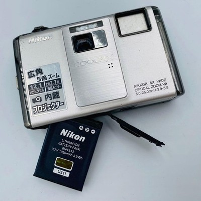 Nikon Coolpix S1000Pj Silver 5x Zoom Compact Digital Camera | eBay