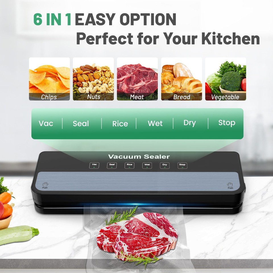 Fish Loader Machine Vacuum Sealer Machine Food Vacuum Sealer for Food Storage Food Sealer ...