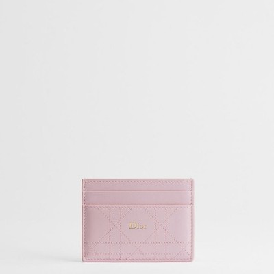 Dior Trianon Freesia Kartenetui Dream Pink Flach Kanagel Lambskin 153350310
