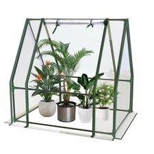 Mini Greenhouse, Portable 3x3x3ft Greenhouses for Outdoors Indoors Plants, Ta...