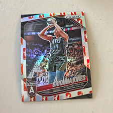 2025 Panini Prizm WNBA Brionna Jones WNBA Logo Prizm Atlanta Dream #107