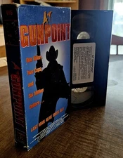 At Gunpoint Rare VHS AIP Video 90s Action Rad Weird Obscure Scarce