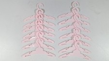 14 Pink Doll Clothes Hangers for 18" Dolls