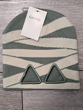 Brand New George Kids Beanie With Triangle Shape Cut Out Eyes. Size XS/S