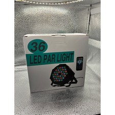 36 LED Par Light 4 pack w remote RGB Lighting Sound Activated DMX Party DJ