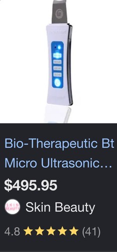 Bio-Therapeutic Bt Micro Ultrasonic Exfoliation