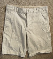 NWOT GAP KIDS LIGHT BEIGE ADJ. WAIST FLAT FRONT SHORTS-SIZE 18