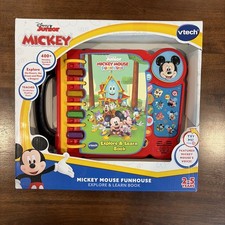 VTech Disney Junior Mickey Mouse Funhouse Explore Learn Book Baby and Toddler