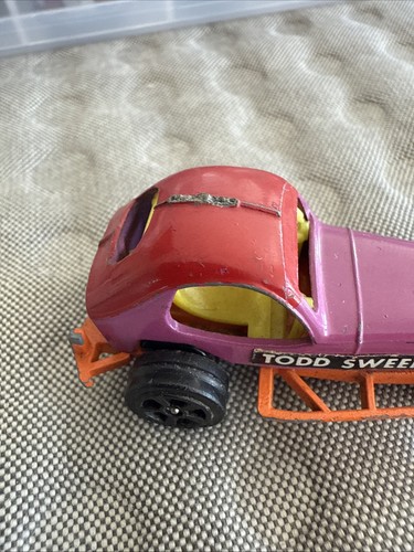 Corgi Rockets Todd Sweeney T-Bird Auto Vintage 1970’s #2 Lic Plate 531 - Bild 6 von 11