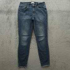 Jessica Simpson Jeans Womens Size 4 Blue High-Rise Skinny Ankle Denim 27" Inseam