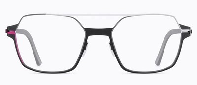 OVVO 6030 Eyeglasses Eye Glasses black/hot pink/whi 53 Authentic New