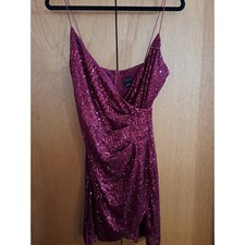 Women's Windsor Redish Sparkle Dress Size M
