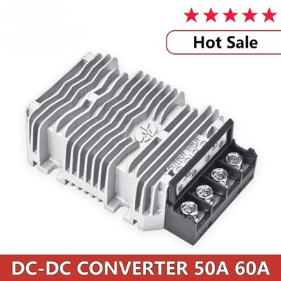 DC 24 V, 36 V, 48 V zu 12 V/13,8 V, 50 A, 60 A DC-Abwärtswandler-Regler für Auto