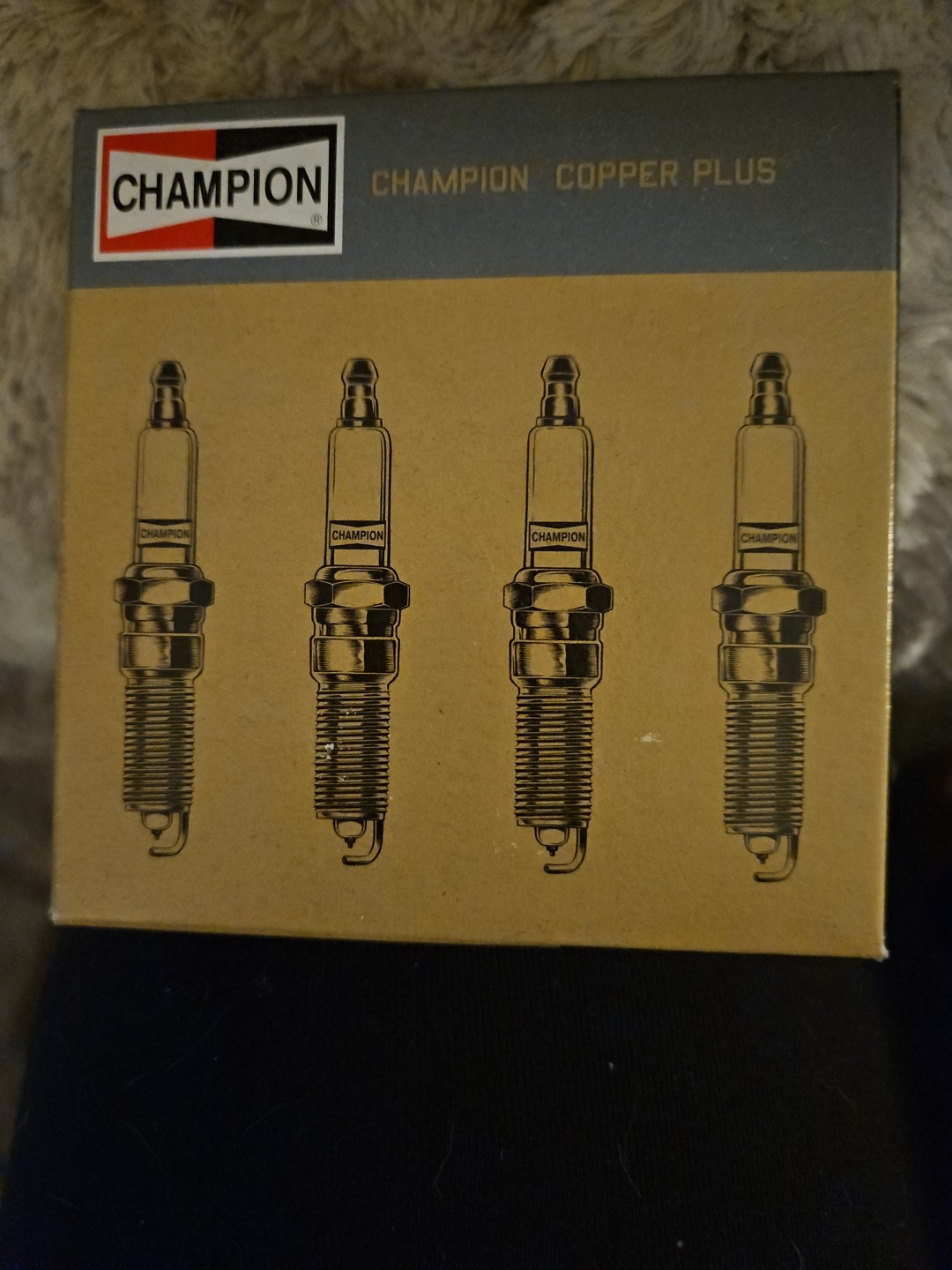 Champion 909 Copper Plus Spark Plug RS17YX - 4 Pack