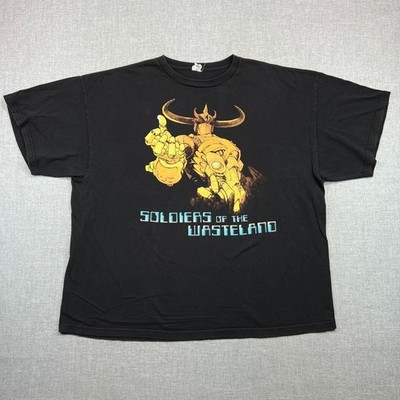 Fallout Soldiers of the Wasteland Graphic T Shirt Men XXL Black Delta Pro Weight