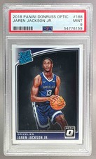 54776159 Jaren Jackson Jr 2018 Panini Donruss Optic #188 Rookie RC PSA 9