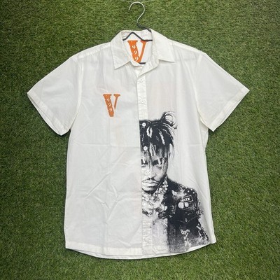 Juice Wrld Vlone Shirt Mens Medium Button Up Music 999 Collaboration Designer