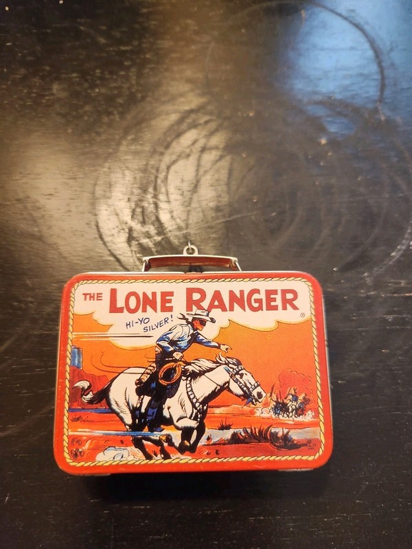 The Lone Ranger Lunchbox Hallmark Ornament 1997 No Box Vintage