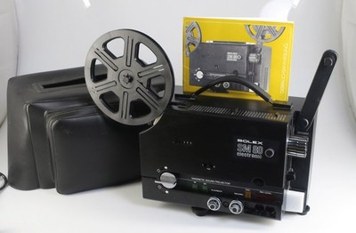 BOLEX SM80 ELECTRONIC SUPER 8 TONFILMPROJEKTOR LICHTSTARK 1,2/12,5-25mm LENS
