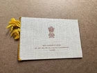 India 1967 FDC Folder +New Definitive Short Set #405-421 +6 Values +Cute Folder
