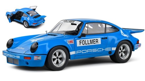 Porsche 911 Carrera 3.0 Rsr #4 Iroc Riverside 1974 George Follmer 1:18 Modell - Bild 1 von 1