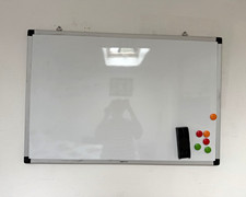 AmazonBasics Magnetic Dry Erase Whiteboard with Aluminium Frame