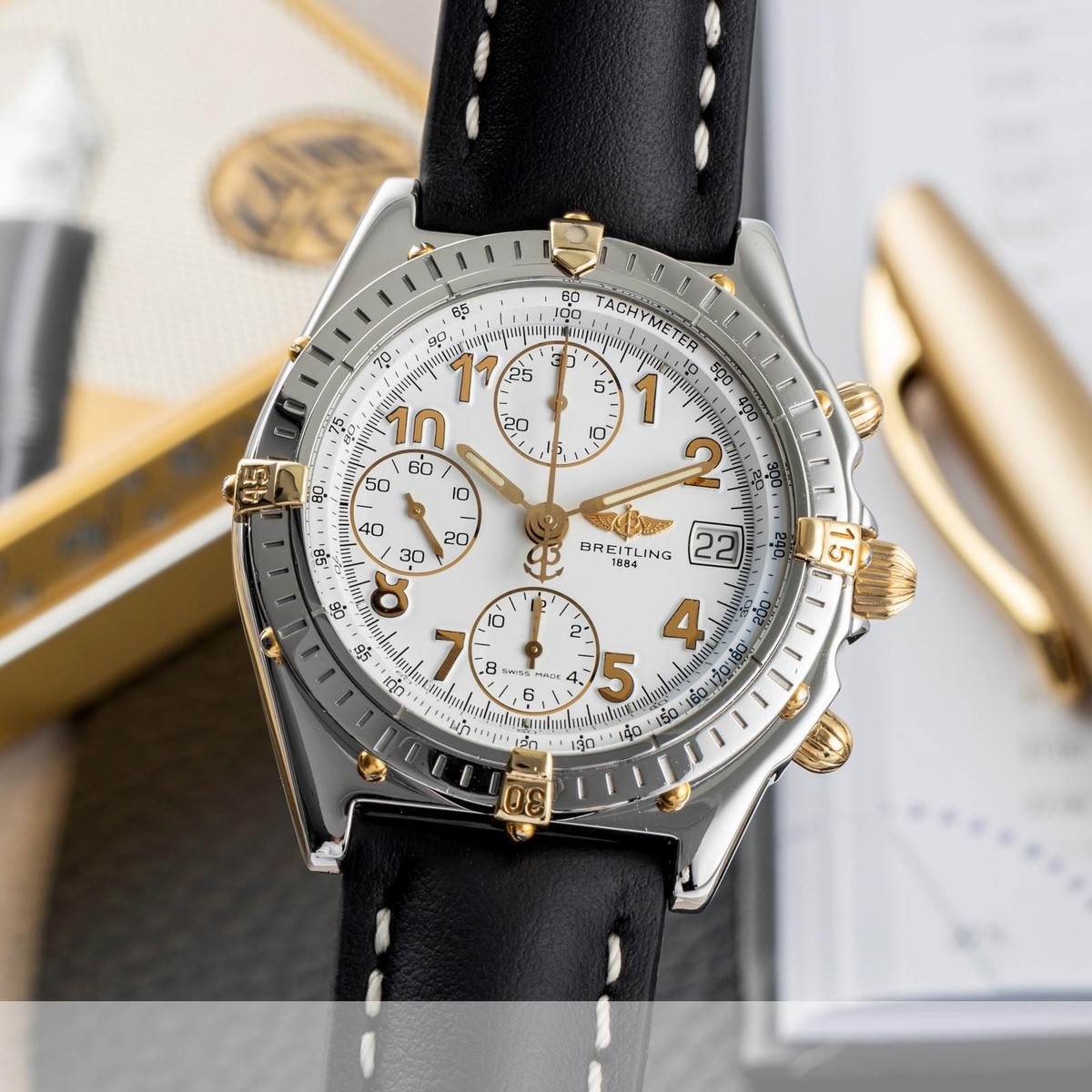 Gebrauchte Breitling Breitling Uhr Billig Breitling Chronomat