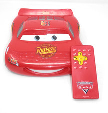 Disney / Pixar Cars Lightning McQueen 7" LCD Portable DVD Player PARTS OR REPAIR