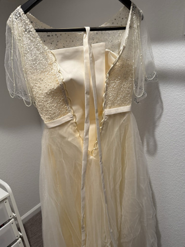 NUOVO con etichetta sera formale festa abito da ballo ballo ballo damigella d'onore ospite ragazze vestito XL. - Foto 5 di 5