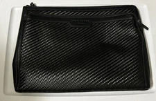 TED BAKER LONDON Thame-004 15" Laptop Document Sleeve Black Weave NWT