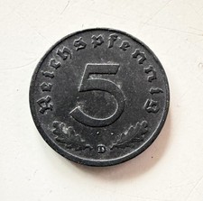 5 Reichspfennig, Deutschland unter alliierter Besatzung, 1947 D, J374,--SELTEN-