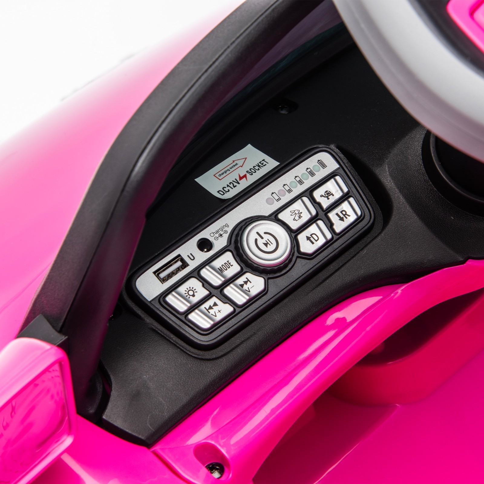 Kids Ride on Car Toy 12V Electric Power Wheels Licensed Volkswagen Beetle Remote