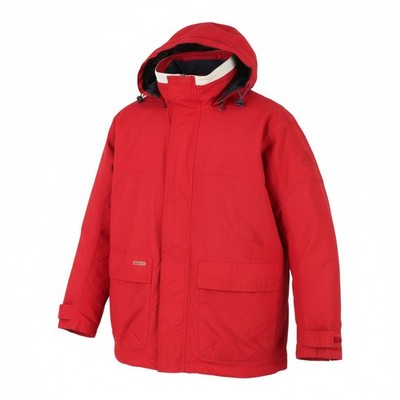 GAASTRA Watergear Men Jacket M Red Hooded Full Zip Lightweight