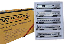 Williams 5-CAR ALUMINUM PASSENGER #2605 SET - New York Central - w/Boxes
