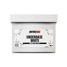 Rapid Cure  Screen Printing Ink Underbase White Pint - 16oz. - Plastisol In...