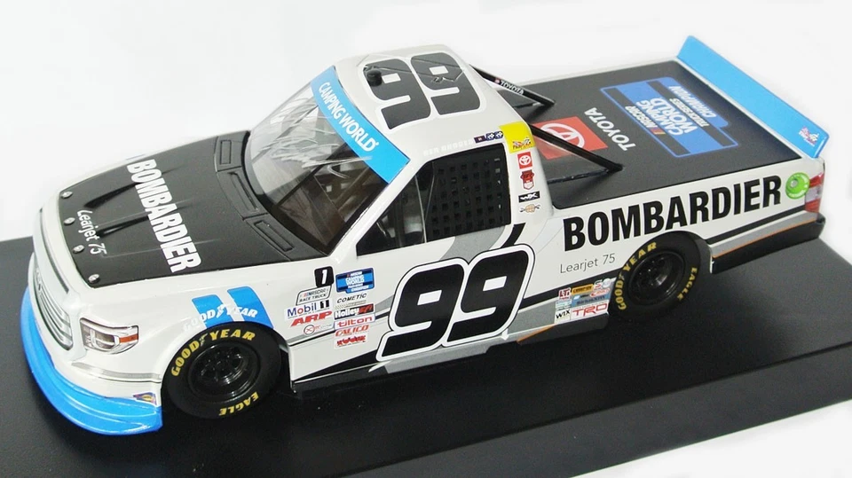 Autographed Tundra Nascar Pickup Truck #99 - Ben Rhodes 2021 Champion - 1 24 OVP - Bild 2 von 4