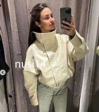 ZARA NEW WOMAN OVERSIZED FAUX