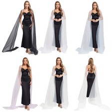 Women Shawl Sleeves Long Drawn-out Costume Bridal Accessory Carnival Halloween