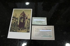 Vintage Religious Items Lot of 3 Bulletin & Membership Cards Ca. 1930