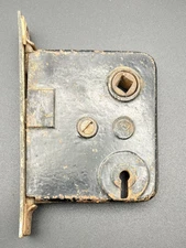Antique Earle Mortise Lock No Key