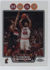 2008-09 Topps Chrome Refractor Udonis Haslem #72 9hx