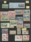 FALKLAND IS 1930-50 LOT OF 22 ISSUES WITH FDC/1st OVERSEAS AIR MAIL USED PERF