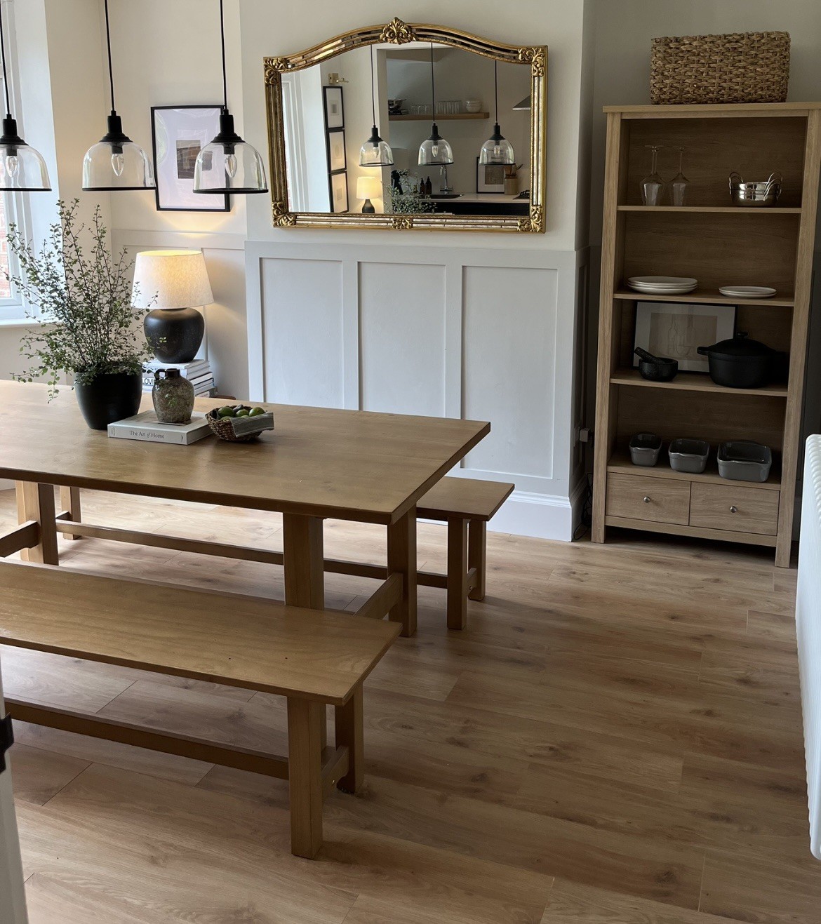 Oak Bookcase Shelving Unit NEXT