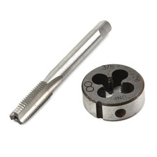 PAIR HSS BSF 3/8-20 Straight Flute Machine Taps Tap and Die Tap and Die 2Pcs 3/8