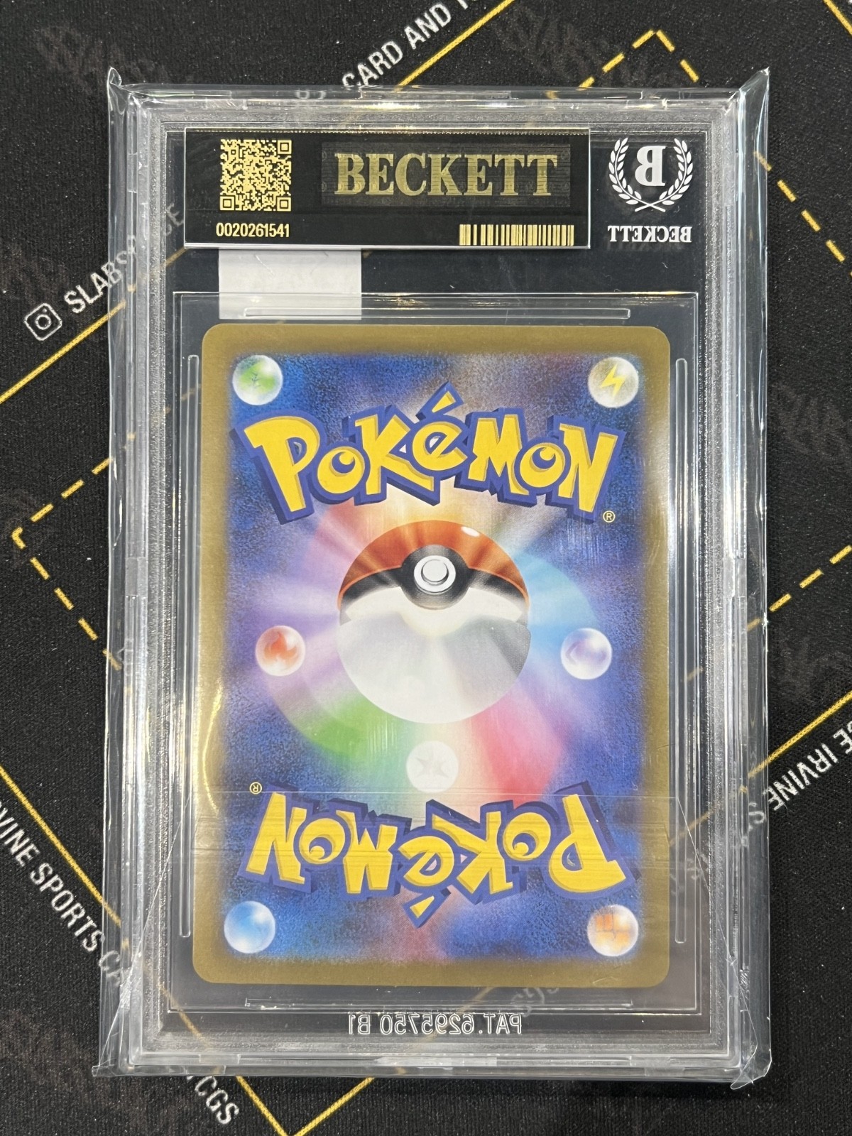2025 Pokemon Promos Fukuoka's Pikachu 289/SV-P Pokemon Center BGS 10 Black Label view 2