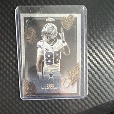 2025 Topps Chrome Fortune Insert CeeDee Lamb Dallas Cowboys NFL Football Card