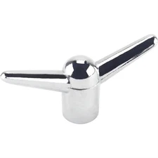 Speedway Motors Chrome Custom Air Cleaner Wing Winged Nut, 1/4"-20 Thread
