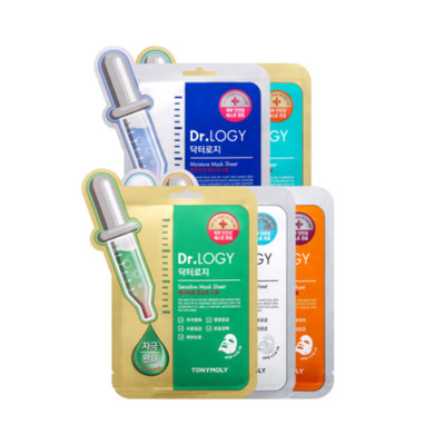 [TONYMOLY] Dr. Logy Mask Sheet - 2pcs / Free Gift