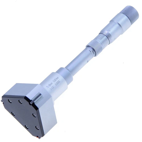 3 Point 3pt Micrometer 3-3.5" Bore Gauge Inside Hole Tubular Three Point
